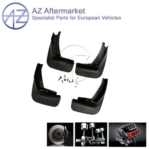 Tailored mudflaps front - tailored, rear