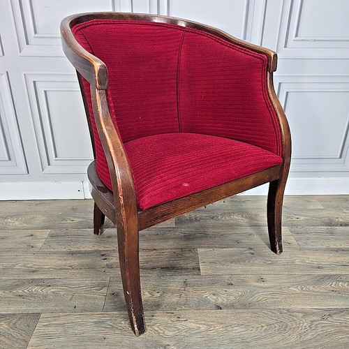 Vintage club arm chair art - vintage,