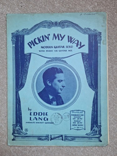Eddie lang vintage jazz - eddie, guitar