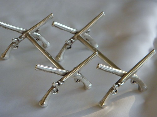 Solid silver pair - solid, duelling