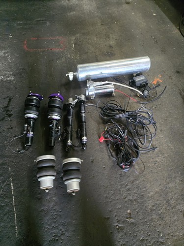 Air ride suspension - ride, with