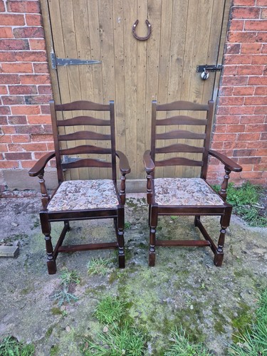 Pair ladderback old charm - "old, charm"