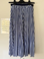 Zara Blue And White Striped