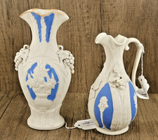 2x Blue & White Parian Ware -