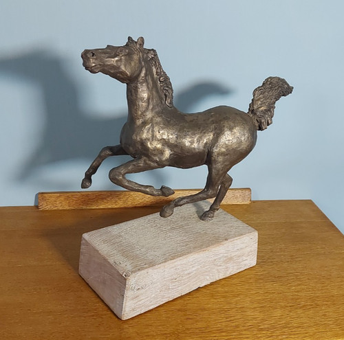 Vintage bronzed spelter - vintage,