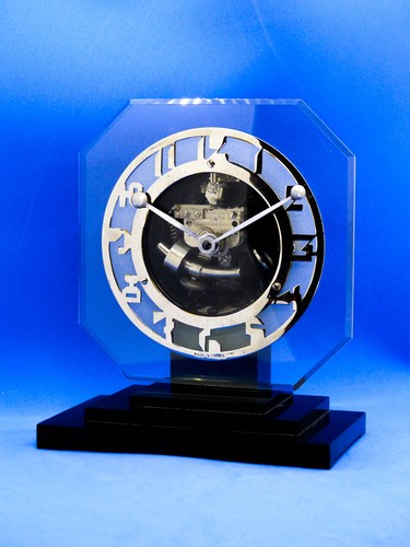 Ato style clock art deco - style,