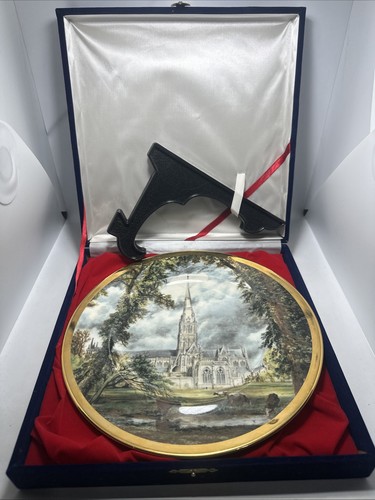 Fenton china collector plate - fenton,