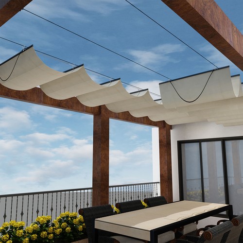 Retractable canopy cover - retractable,