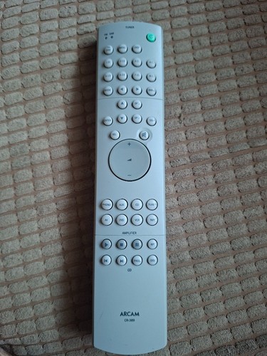Arcam remote control 389 - arcam,