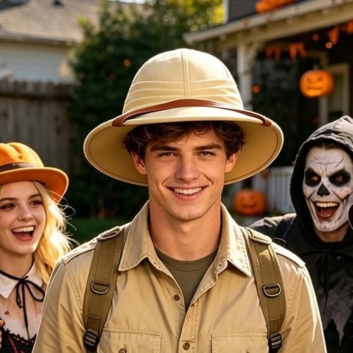 Safari hat pith helmet wide - safari,