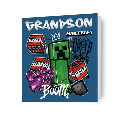 Grandson birthday card - birthday,