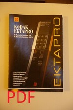 Instructions slide projector KODAK EKTAPRO IR remote RA & RA/LP EMail/CD