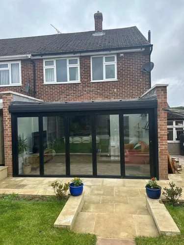 New aluminium bifold - , 600