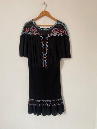 Antik batik dress black - dress, xs