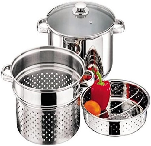 Stainless steel pasta - steel, with