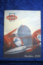 Bugatti 57 1934-1940 Brochure (E#236) FACSIMILE Archive Publisher