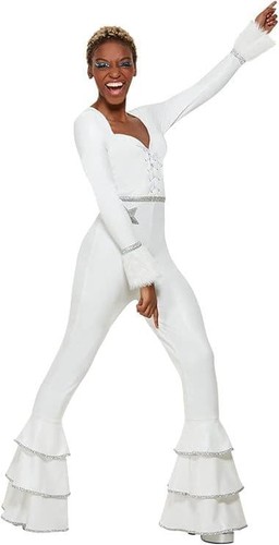 Ladies white 1970s deluxe - 1970s,