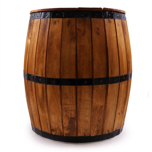 Beer barrel table natural - beer,