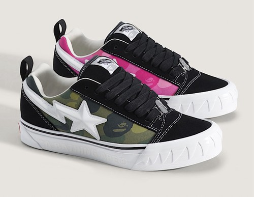 Bape vans knu - x,