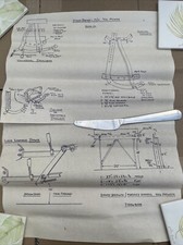 DAVID BROWN/ Massey Harris 706 Mower Hook Up/ Drawbar Drawings Blueprints