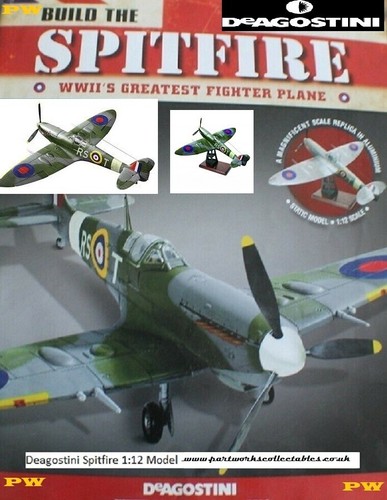 Deagostini spitfire model - spitfire, 1:12