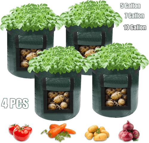 4pcs potato planters - potato, grow