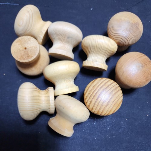 Set pine wooden fat - set, 10