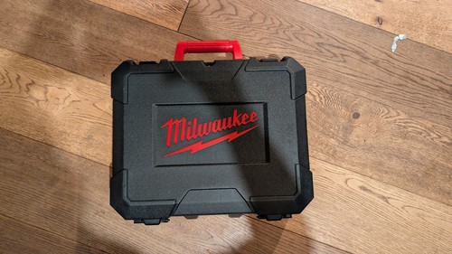 Empty milwaukee drill case - empty,