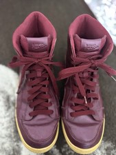 Nike Sky High Dunks Maroon