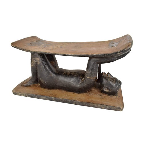 Asante ashanti stool with - asante,