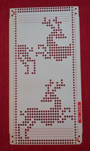 Punchcard from the - from,