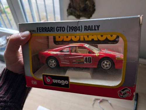 Red ferrari gto - red, boxed