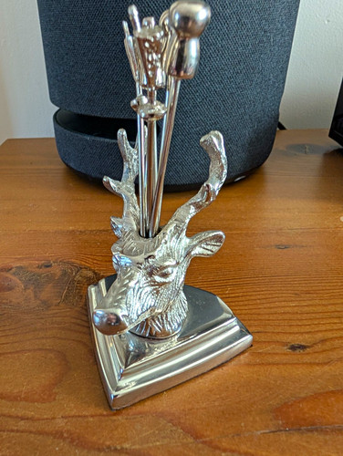 Stag deer head figurine - head, free