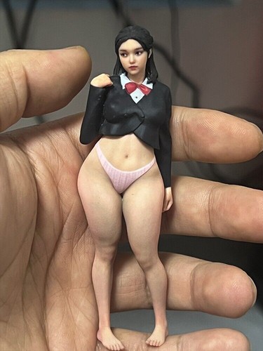 Resin diorama black suit - resin,
