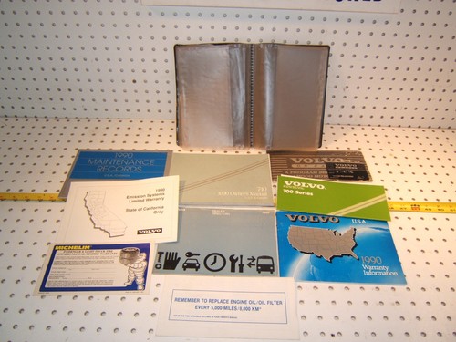 Volvo 1990 740 owners - 1990, owners's