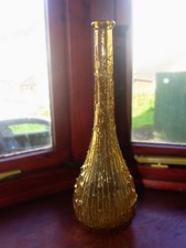 A Vintage Amber Glass  Genie