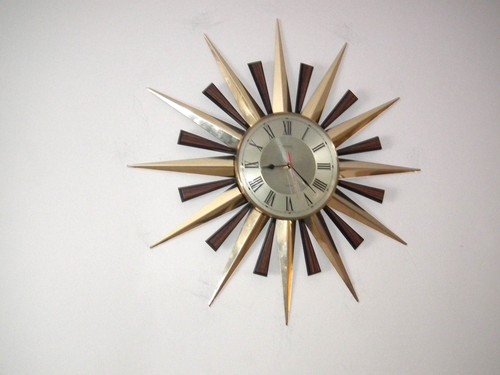 1970s metamec brass sunburst - 1970s,