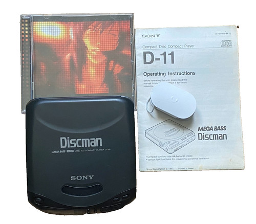 Sony discman 141 player - sony,