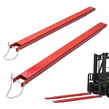 Uimoso Pallet Fork Extension Forklift Extensions 72" x 4.5" Heavy Duty with Pins