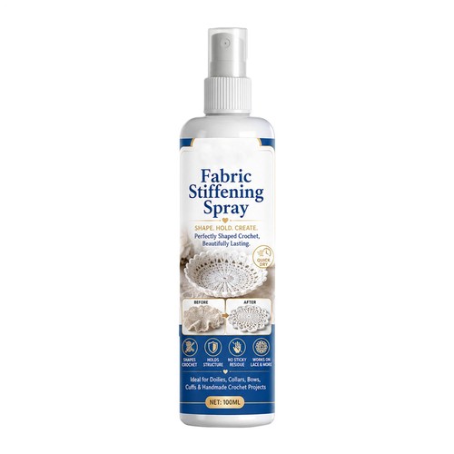 Fabric stiffener spray 100ml - fabric,