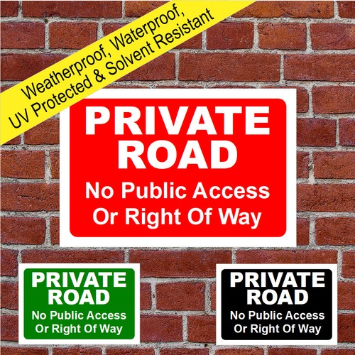 Private road public - road, access