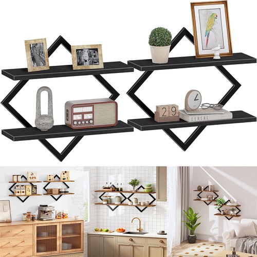 Set wooden floating - x4,