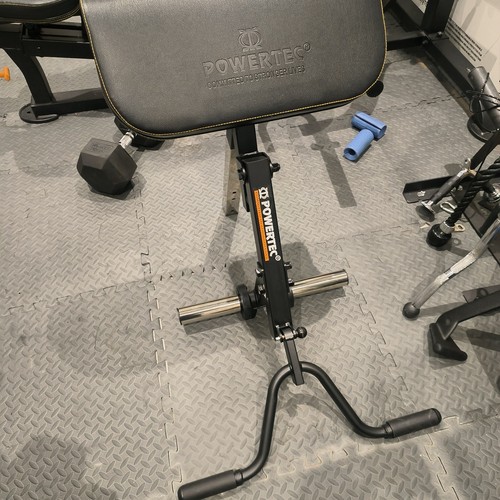 Powertec preacher curl - powertec,