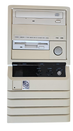 Pentium mmx 166mhz 96mb - pentium,