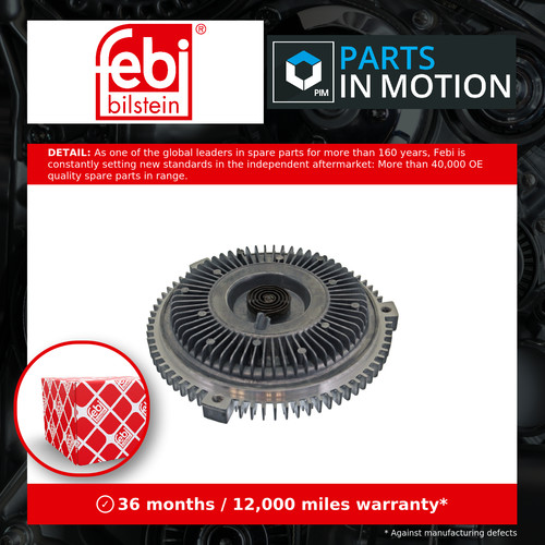 Radiator fan viscous - viscous, coupling