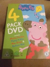 Peppa Pig. 4 Pack DVD, Muddy