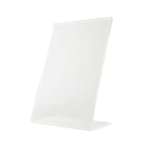Acrylic poster menu holder - acrylic,