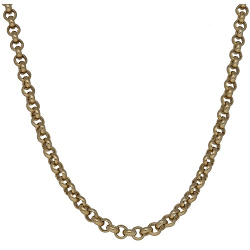 9ct gold chain necklace 34g - gold, 38.34g