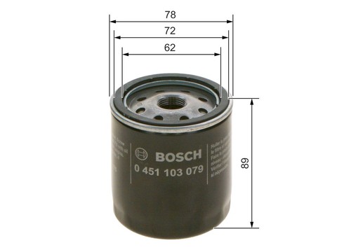 Oil filter 0451103079 - oil,