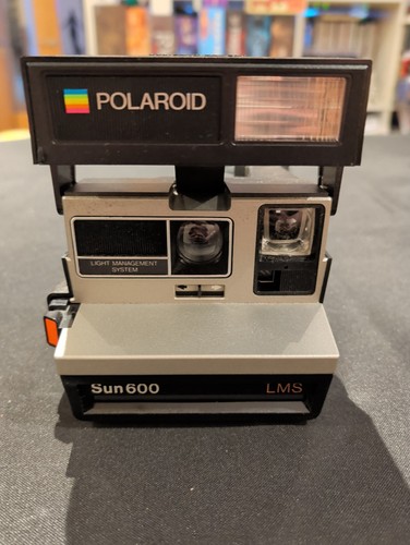 Polaroid sun 600 grey retro - polaroid,